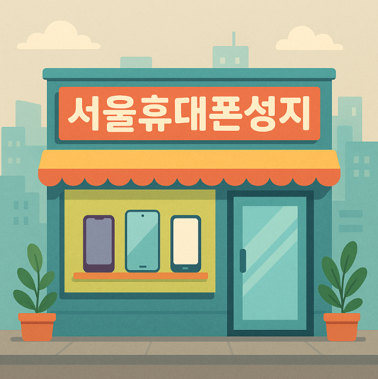 서울 휴대폰 성지 시세표 핸드폰 싸게사는법