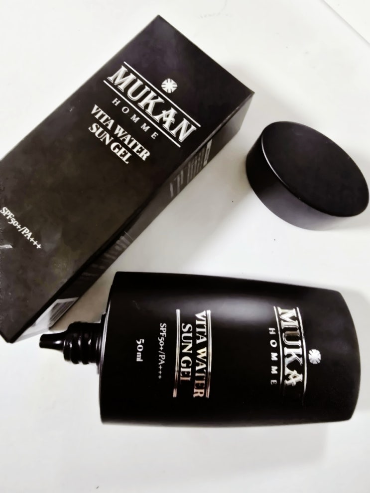  남자선크림 무칸 톤케어 선젤 50mL