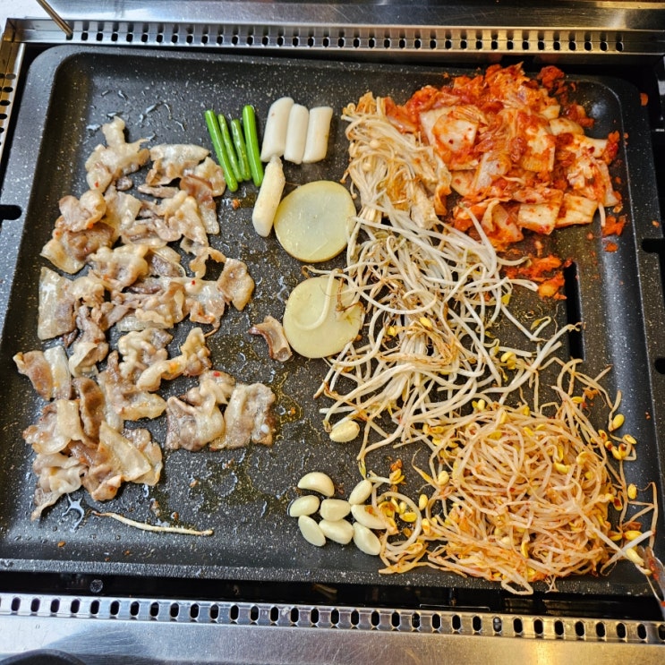  부산 일광 맛집 아이랑 가기 좋은 고기집 눈꽃대패 일광점