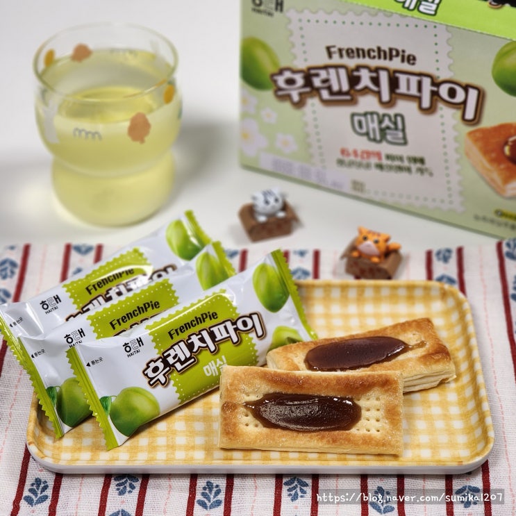 편의점 신상과자 후렌치파이 매실 한정 생산 칼로리 후기 편의점 신상과자 후렌치파이 매실 한정 생산 칼로리 후기