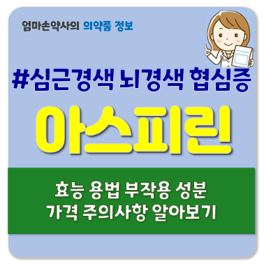 아스피린 정량 효능 저용량 효능 프로텍트정100mg 부작용 용법 주의사항 가격