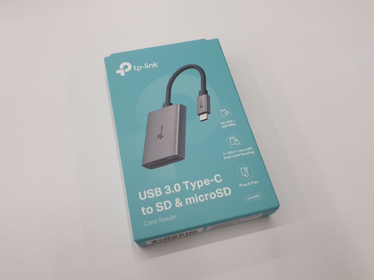  영상편집자 필수템 TP-Link UA430C 초고속 SD카드 리더기