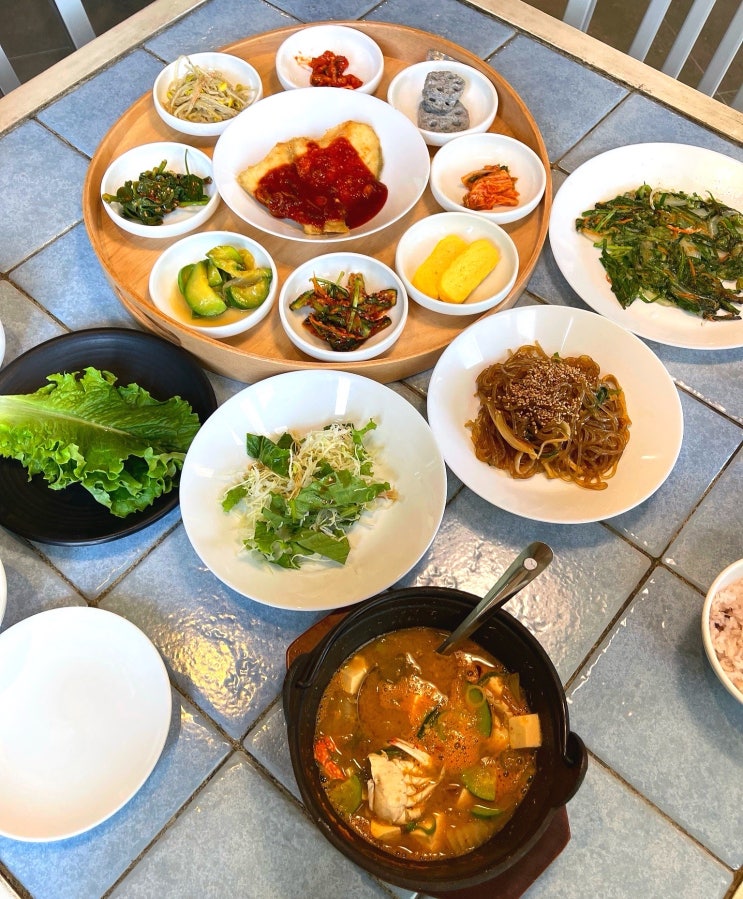  부산 해운대 달맞이길 맛집 오손한상 한정식