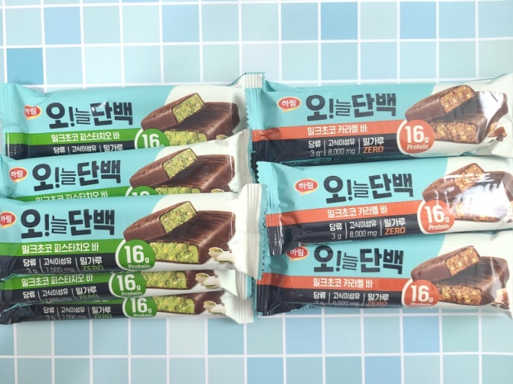 저당단백질바 프로틴바 추천 다이어트간식으로 좋은 하림 오늘단백 초코바