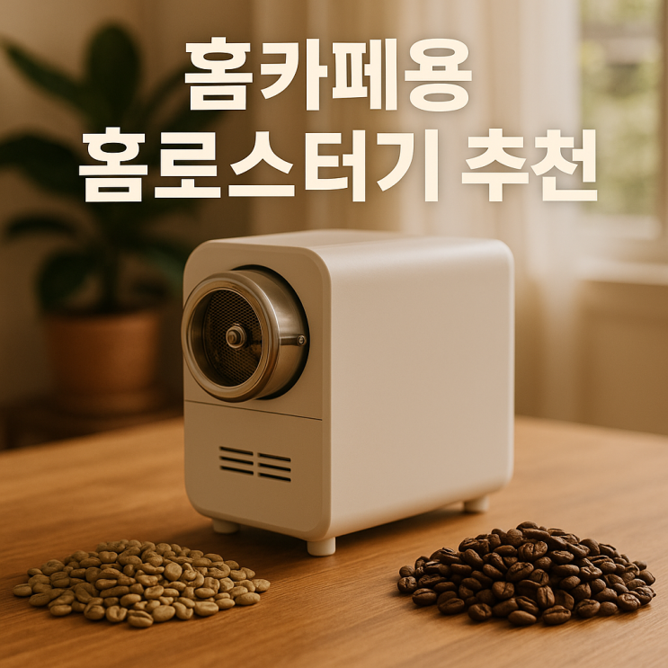  홈카페를 위한 베스트 홈 로스터 추천 – 집에서 직접 볶아볼까?