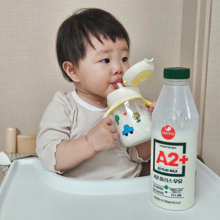  서울우유 A2+ 일반우유 차이 다른점 먹어본 후기