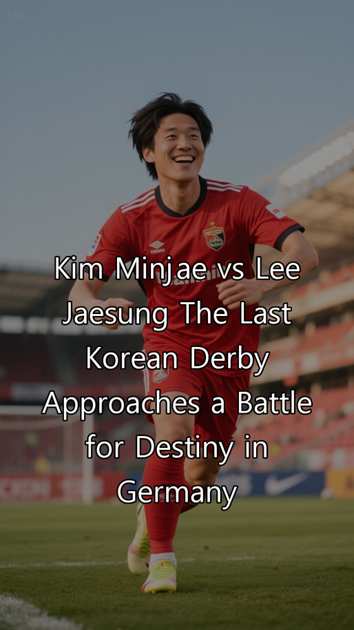 <b>김민재</b> vs <b>이재성</b>, 마지막 <b>코리안 더비</b>! 독일에서의 운명을 건... 