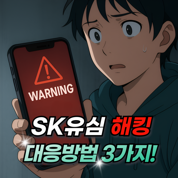  SKT 유심교체와 해킹 대응방안 3가지 (유심보호서비스 명의도용방지 번호도용문자차단서비스)