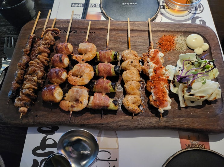  옥정 중심상가 맛집 옥정동 술집 꼬치구이 원탑, 야키토리잔잔 양주옥정점