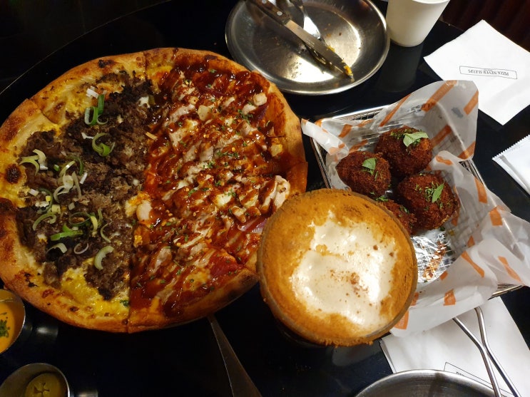  송리단길 데이트 맛집 잠실 송리단길 맛집 피자네버슬립스 감동