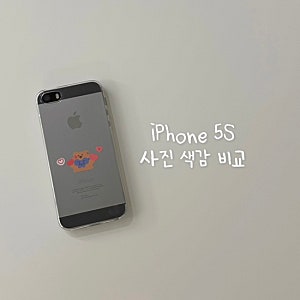구형 아이폰 5s 사진 색감, 스페이스그레이 5s로 찍은 사진 모음 (아이폰 15프로와 비교해보기)