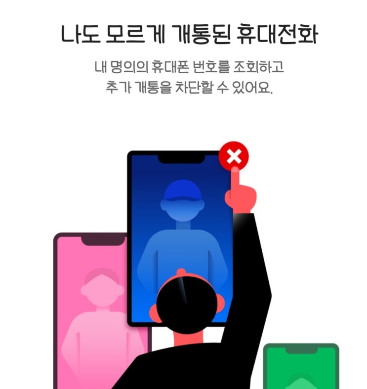  [카카오뱅크] SK텔레콤 개인정보 《명의도용서비스》 가입으로 불법 개통 차단