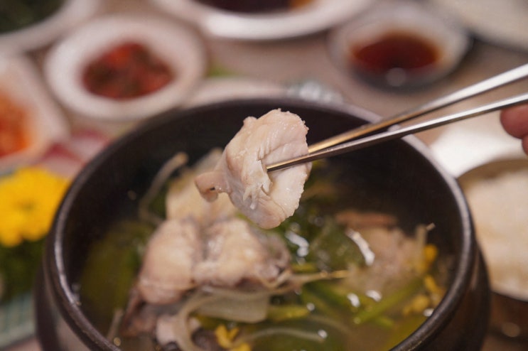  신선한 복어를 즐길 수 있는 장안복집의 장안동지리탕