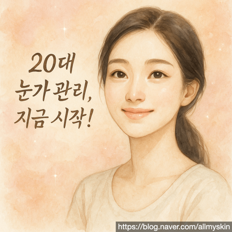  20대 눈가 관리 시작! 아이크림 제대로 바르는 법 완벽 정리 (최신)