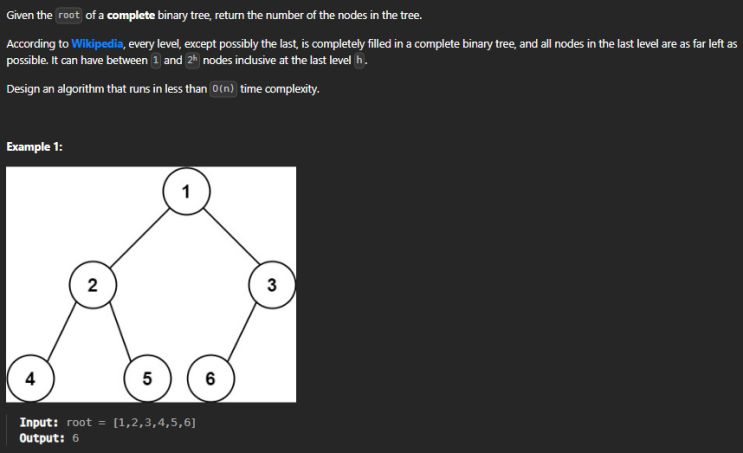  JAVA_LeetCode 222_Count Complete Tree Nodes