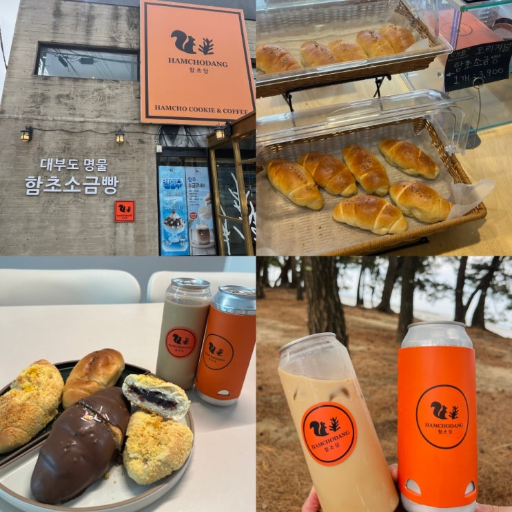  소금빵 맛집 대부도 함초당&알로하피크닉에서 달콤하고 짭조름한 소금라떼와 함초소금빵 후기