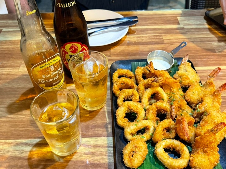  필리핀 보홀 맛집 해산물 튀김이 맛있는 살라뽀 내돈내산 후기