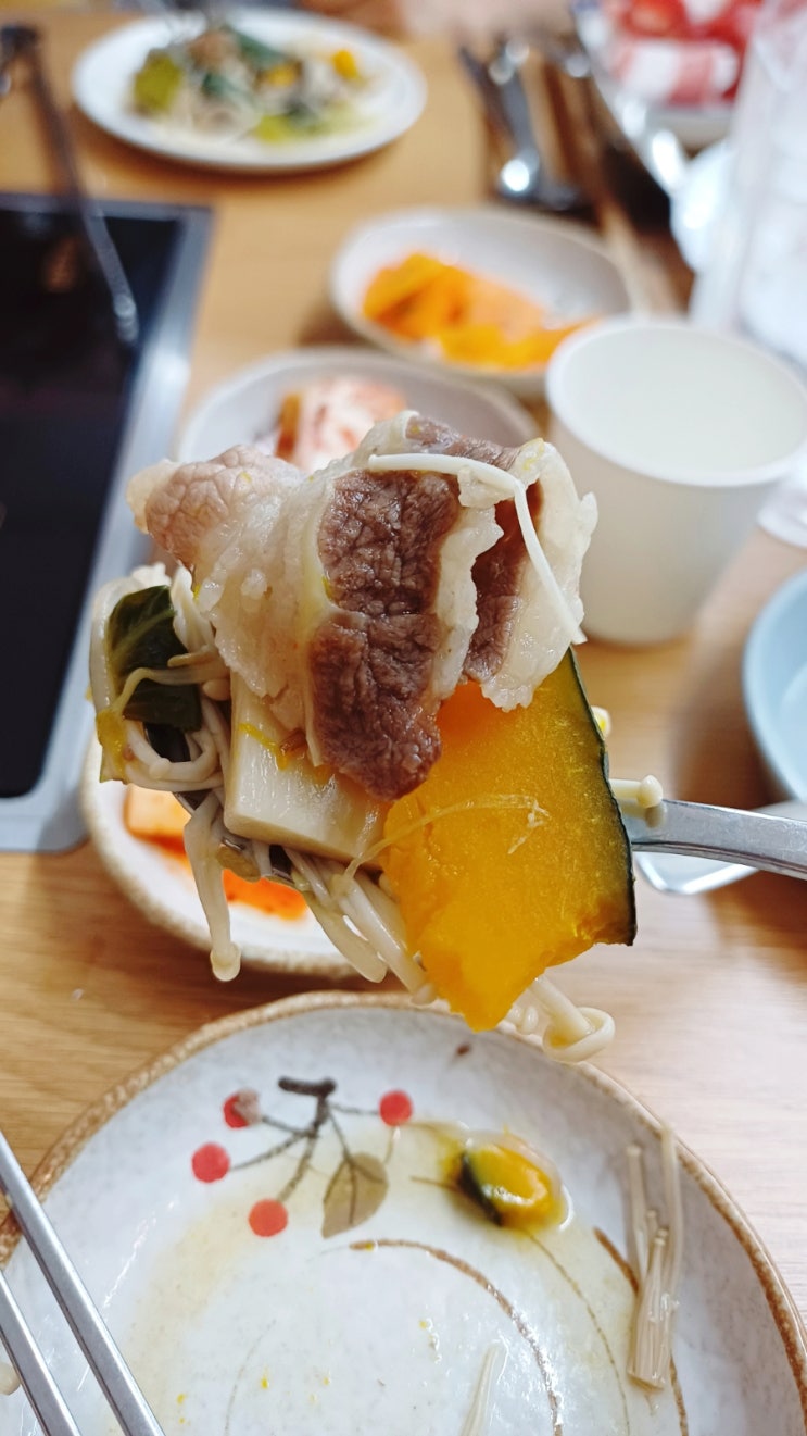  용인 역북 샤브샤브 먹으러 샤브한삼 맛집 방문해서 냠냠