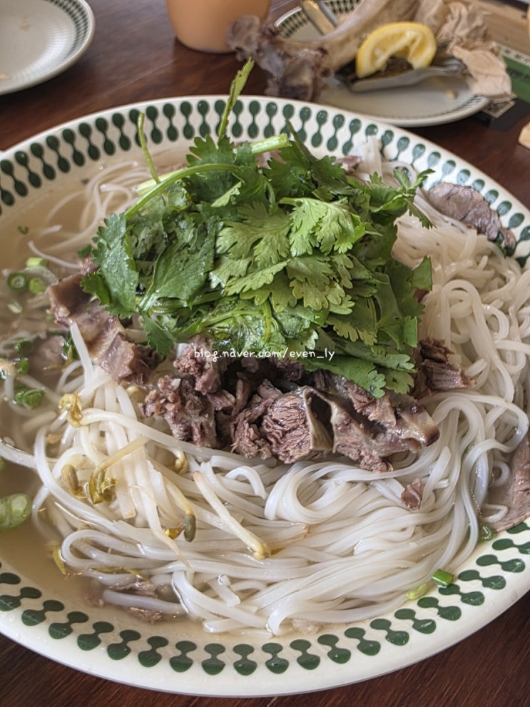  인더비엣 한양대에리카점 한양대에리카 맛집 쌀국수 면추가 1회 무료 꿈의교회 근처 식당