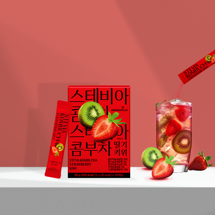  아로마빌 커피 신제품 스테비아 콤부차, 히비스커스 콜드브루티 카카오톡 메인톡딜에서 만나보기