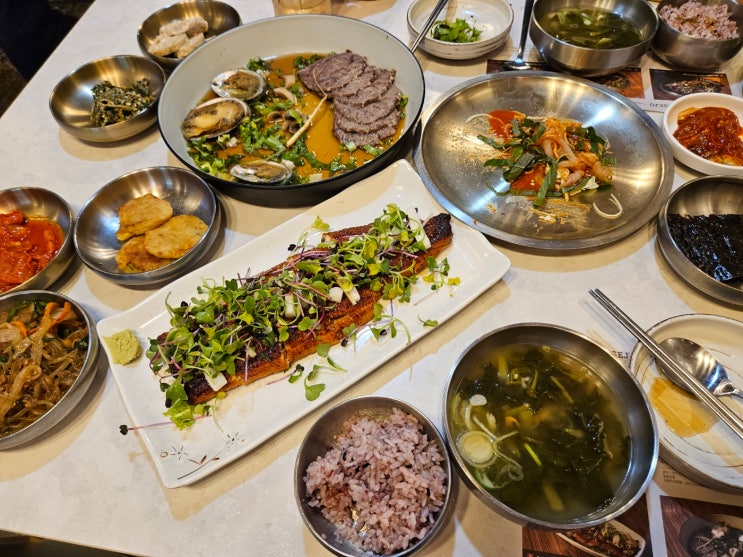  [가시 Food실록] 서울 시청역 북창동 한정식 맛집 모임하기 좋은 한가람(내돈내산, 점심 메뉴)
