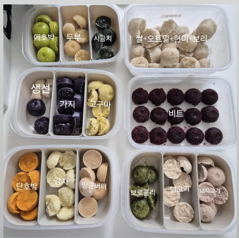 이유식 보관함 ▪︎ 제오닉 이유식 큐브 보관함 내돈내산 후기