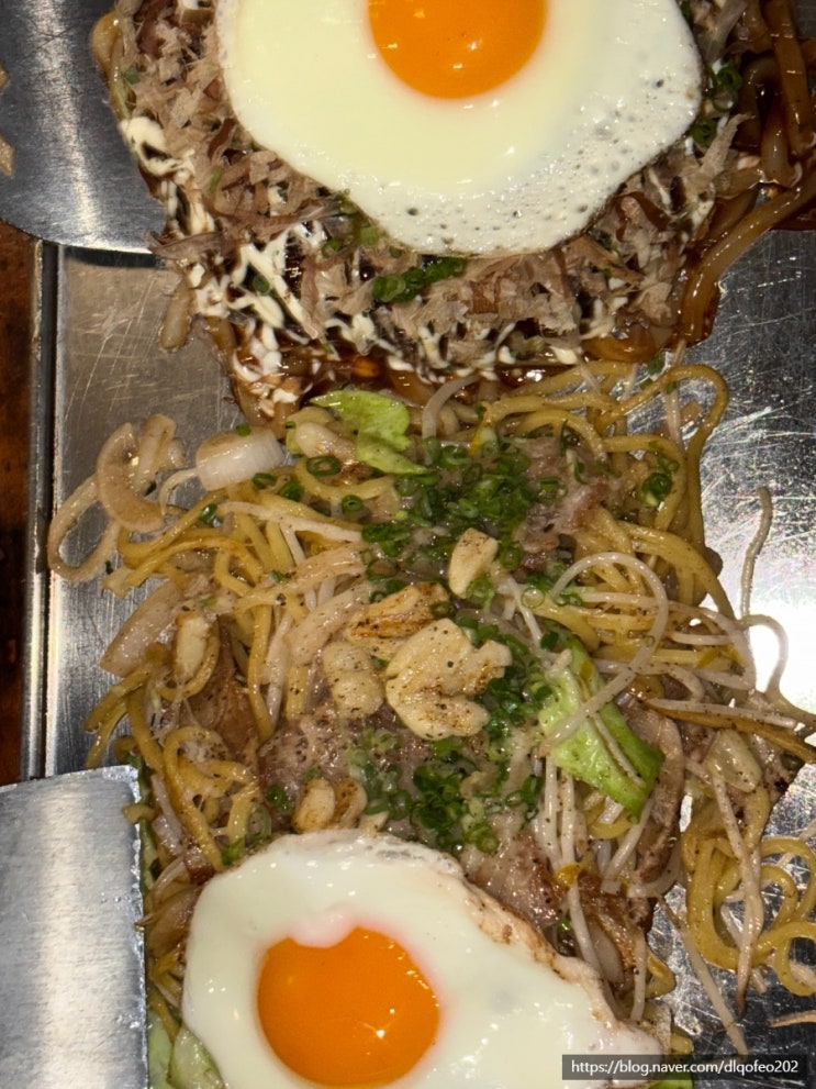  홍대 야끼소바 맛집 이주방 오코노미야끼 요리주점이자카야