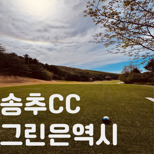  송추CC 회원권 골프장 직접 다녀온 솔직 후기 :)