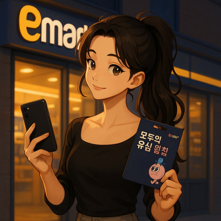  모두의 유심 원칩 LG선불폰 개통 어렵지 않아요