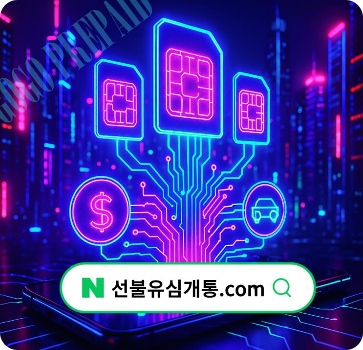  핸드폰 유심 역할, 구입 가격 및 가입 시간 비교️