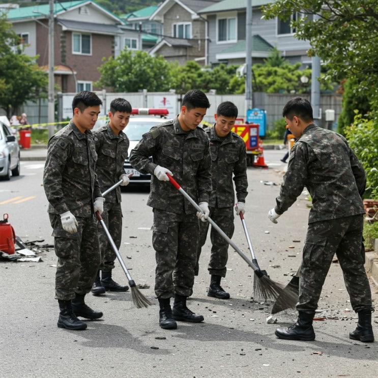 알았는데…" <b>강릉</b> 주택가서 섬뜩한 군 <b>포탄 폭발</b> 사고 발생! 3명... 