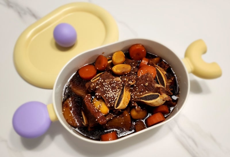 계량 없이 뚝딱 만드는 초 초간단 맛있는 소갈비찜 레시피( 청정원 소갈비 양념)