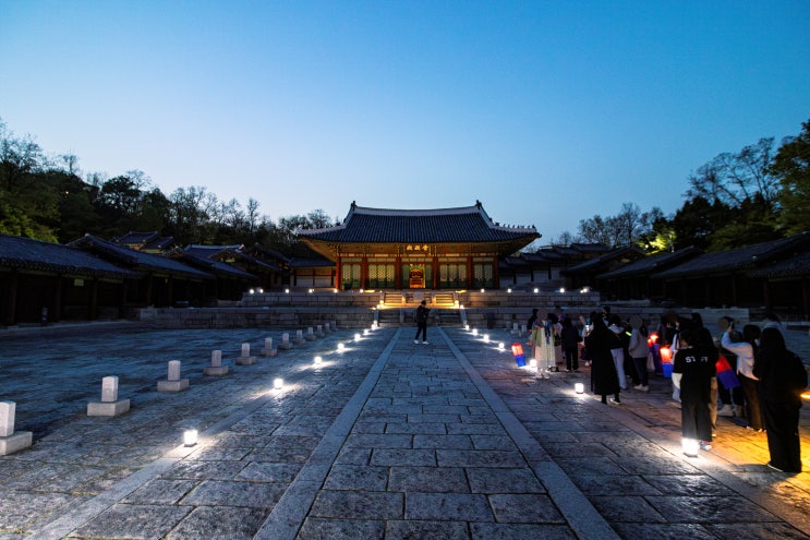  「궁능유적본부에서 처음 선보인 "경희궁 밤의 산책" 프로그램」