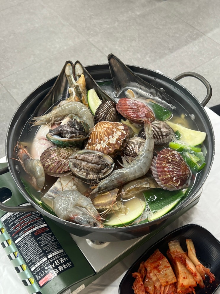  [충남 서산] 해물 양으로 1등 간월도 해물 칼국수 해물 파전 맛집 내돈내산 솔직 후기 | 옥경이네