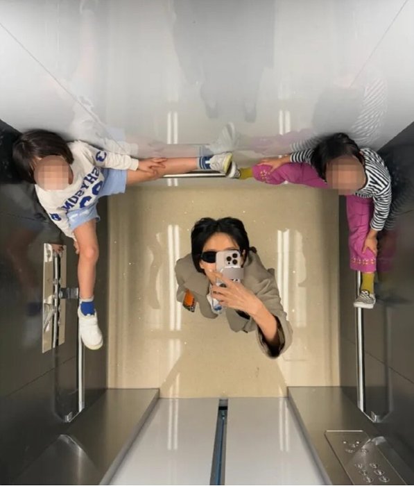 <b>김나영</b> <b>엘리베이터 논란</b>, 두 <b>아들</b>과 무슨 일이? 결국 사진... 