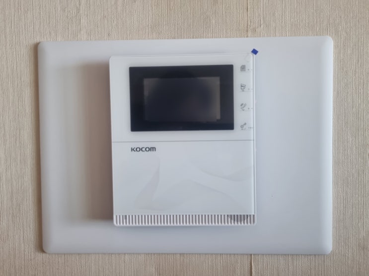  수원 권선구 당수동 인정프린스아파트 코콤 비디오폰 K2S VP-43HW 교체
