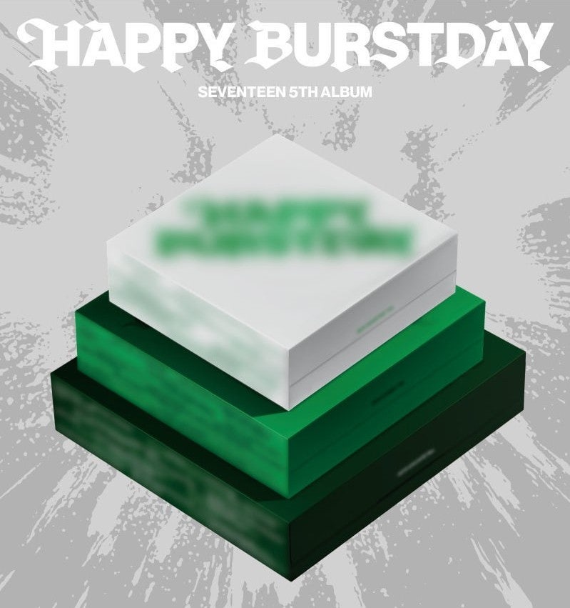SEVENTEEN 5th Full Album 'HAPPY BURSTDAY' (★Special Tracklist & Carat Ver. Added) - May Comeback Info, Price, Weverse