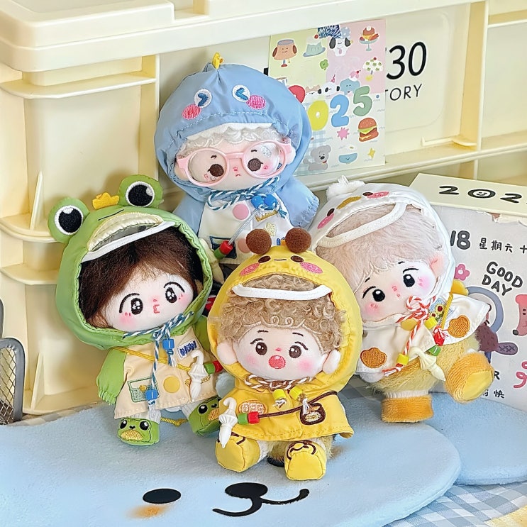  10cm 비 내리는 날 세트 인형옷 아이돌인형옷