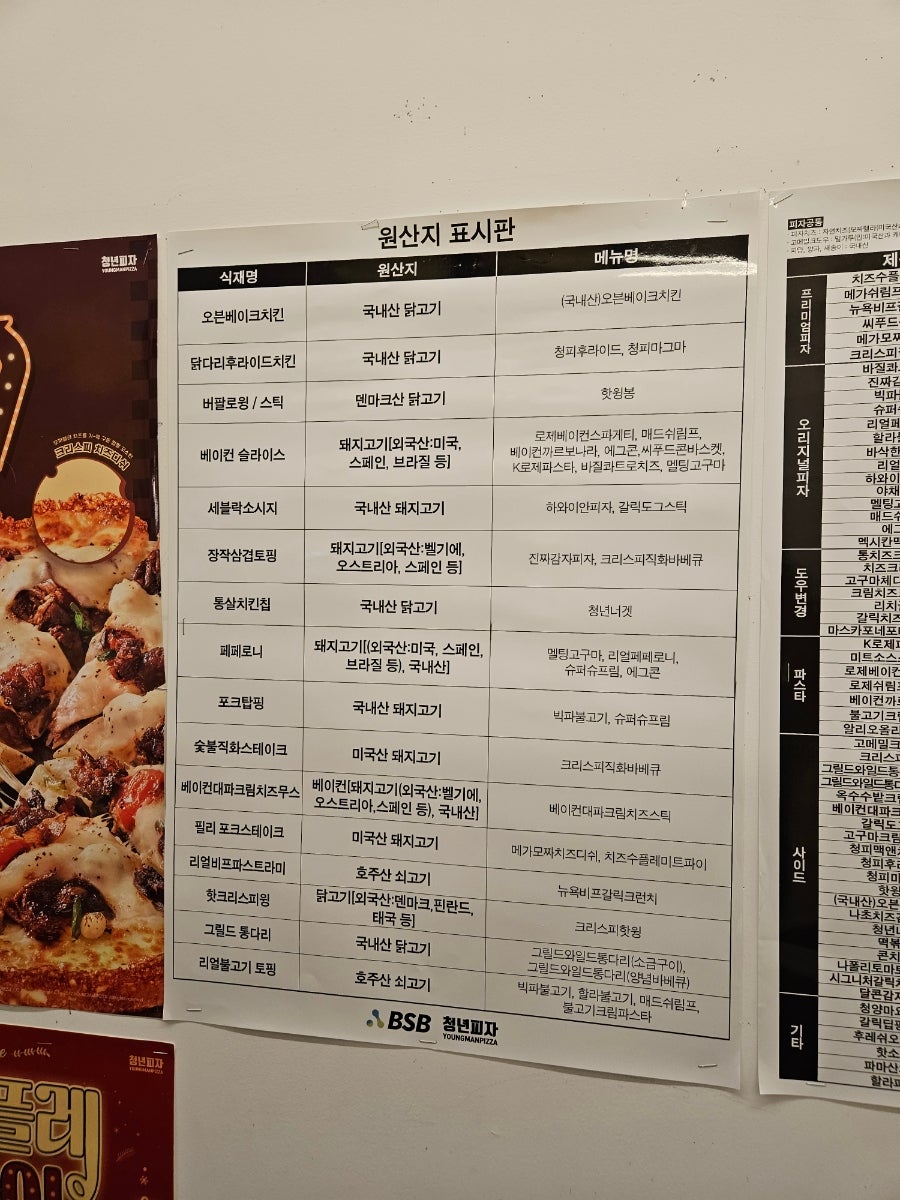 청년피자 보성점 사진 4