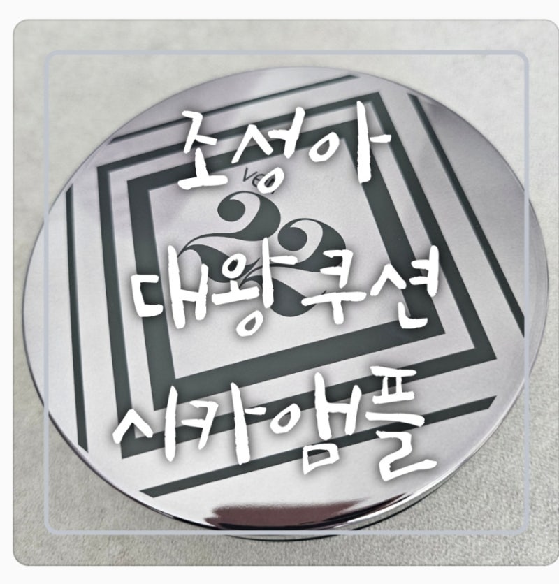 조성아쿠션추천 밀착력과 촉촉함 다잡은 투웬티투 씨엔티 대왕쿠션