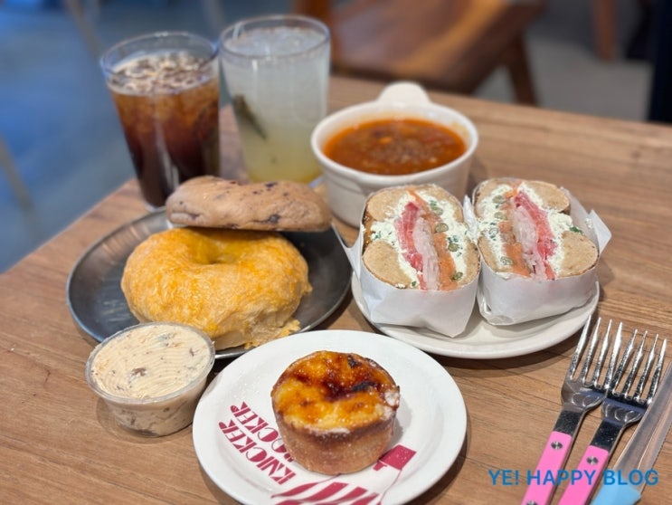  [잠실맛집] 석촌호수 브런치 맛집 ‘니커버커베이글 잠실점’