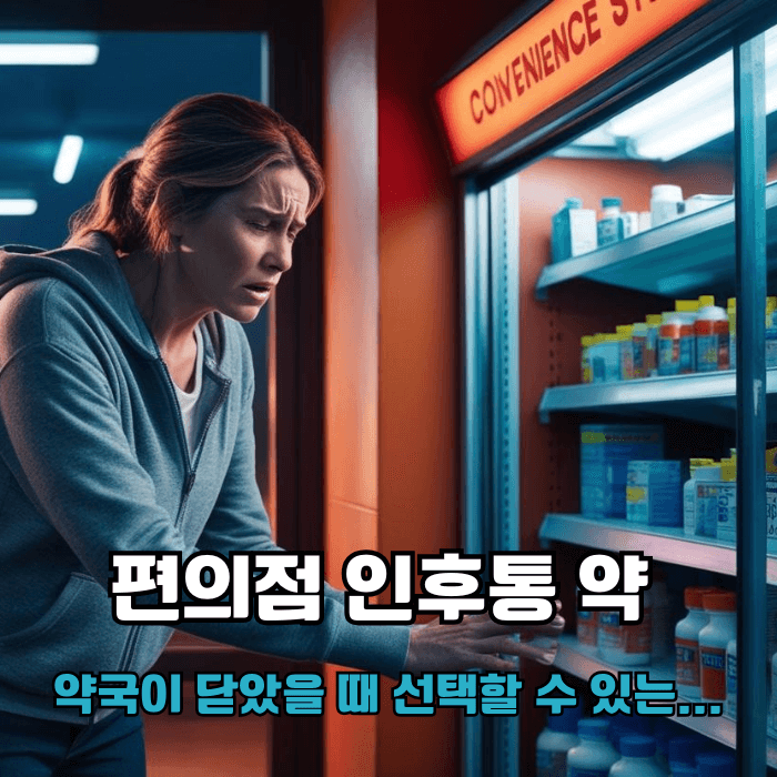 편의점 인후통 약, 약국이 닫았을 때 선택할 수 있는 실용 대안