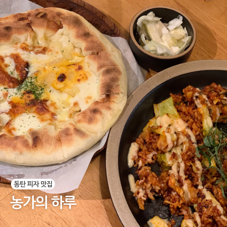  풍자 또간집 동탄 피자 맛집 농가의하루