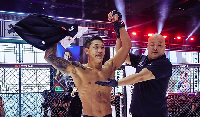 무패 파이터 <b>유주상</b>, 드디어 <b>UFC</b> 입성!