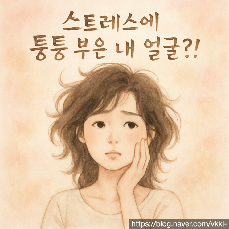  스트레스 받으면 왜 얼굴이 붓지? 퉁퉁 붓는 얼굴, 원인부터 해결까지 완벽 정리!