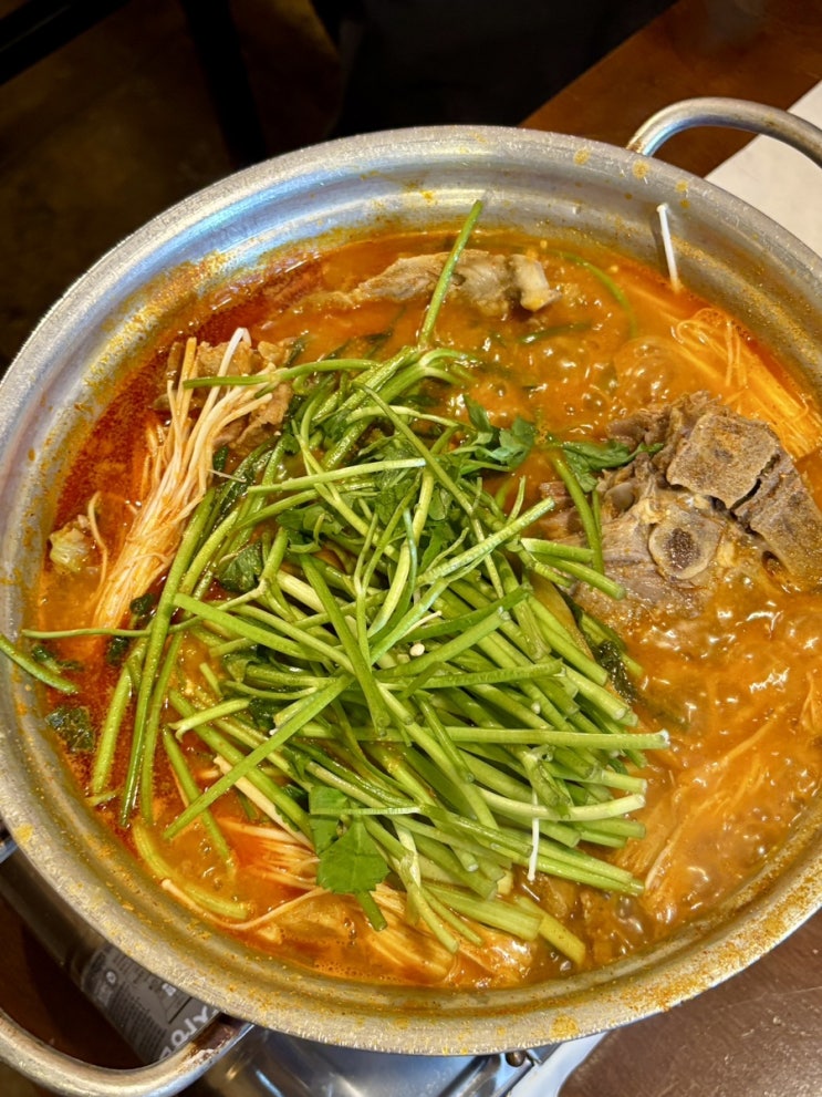  재방문 높은 회식 추천 맛집 가락동 감자탕, 미나리산장