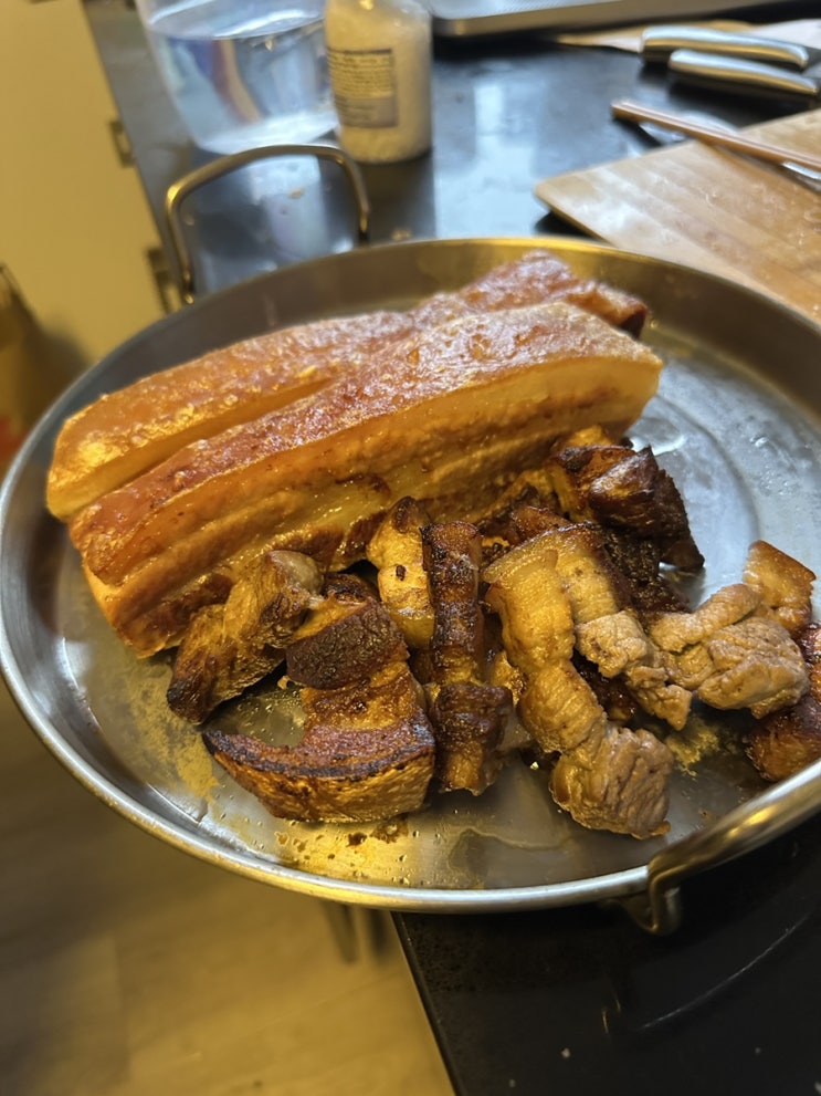  밍기덕쿵더더럭 삼겹살 개존맛