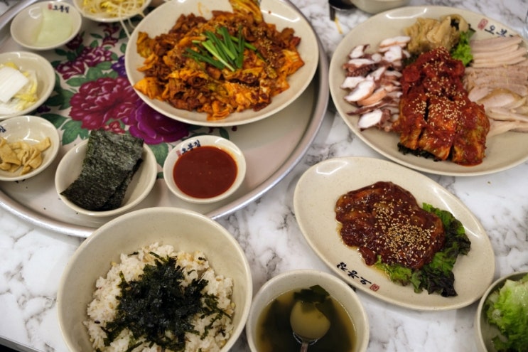  뚝섬역 근처 오봉집은 한식집인데 회식하기 좋은 맛집으로 추천해요
