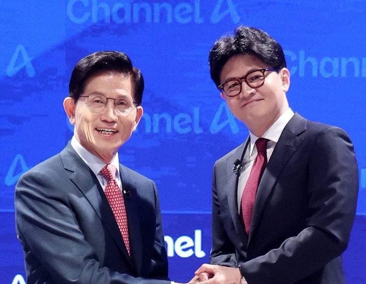 <b>김문수</b>. 한동훈 국힘 대선후보 2인. <b>홍준표</b>. 안철수 반응은?