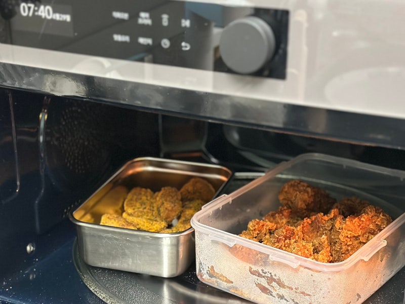 삼성 비스포크 큐커오븐 35L 직화오븐 MC35A8599LC 전자레인지 가능 가격, 사용후기
